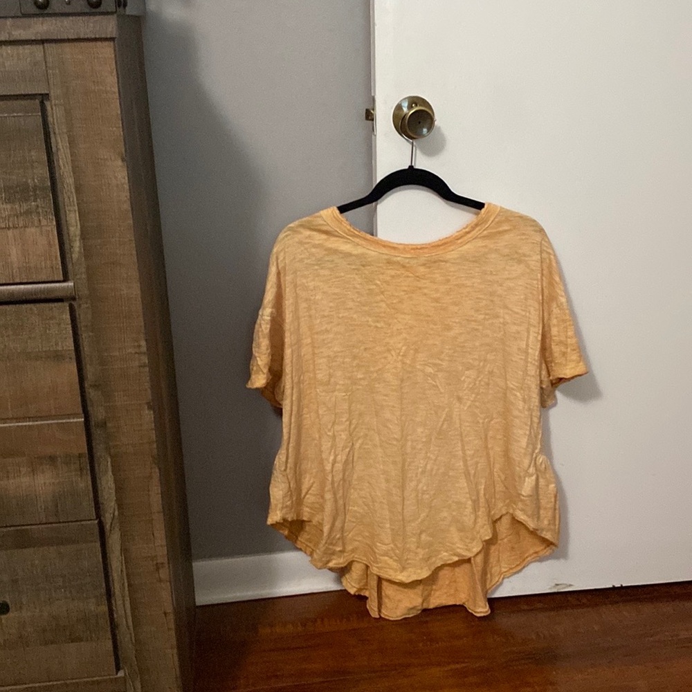 Free People top with Deep V Back